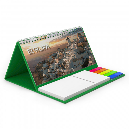 Calendare personalizate - Calendar de birou personalizat, notite, Europa