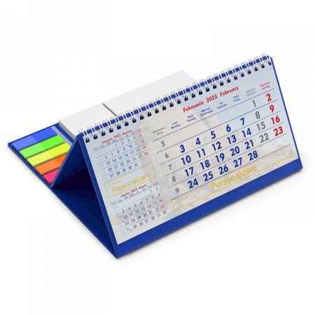 Calendar de birou personalizat, notite, Triptic [1]