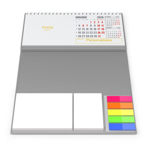 Calendar de birou personalizat, notite, Clasic2 [7]