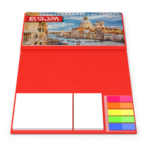 Calendar de birou personalizat, notite, Europa [10]