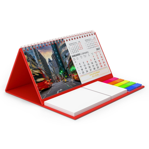 Calendar de birou personalizat, notite, Europa [6]