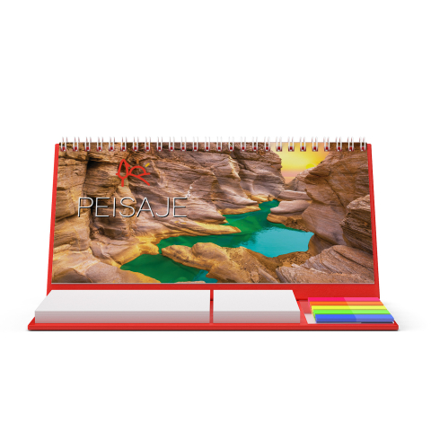 Calendar de birou personalizat, notite, Peisaje [3]