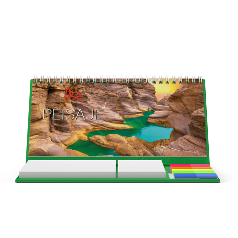 Calendare personalizate - Calendar de birou personalizat, notite, Peisaje