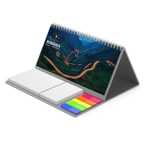 Calendar de birou personalizat,notite,Romania Comori Nepretuite [2]