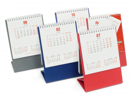 Calendare personalizate - Calendar de birou Prisma, PVC, CA