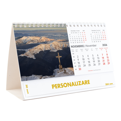 Calendar de birou Romania - comori nepretuite , 12 file, CD [22]