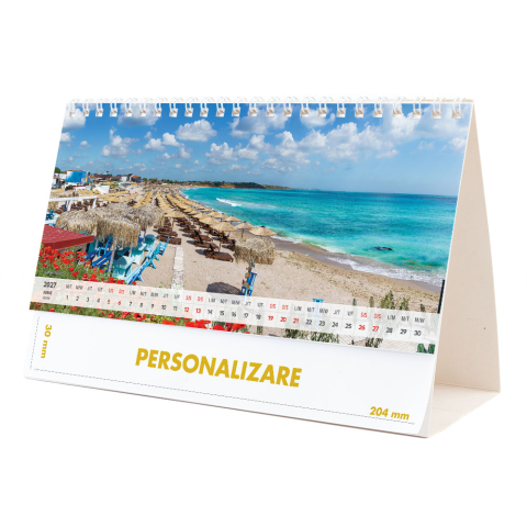 Calendar de birou Romania - comori nepretuite , 12 file, CD [11]