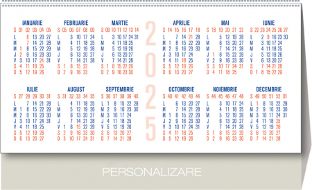 Calendar de birou Triptic - 12 file, CA [1]
