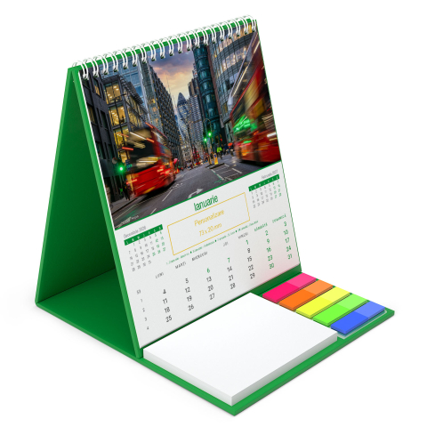 Calendar de birou vertical,notite,Europa,personalizat [5]