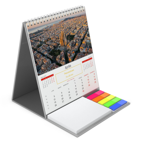 Calendar de birou vertical,notite,Europa,personalizat [4]