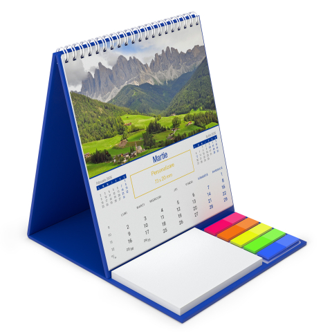 Calendar de birou vertical,notite,Peisaje,personalizat [10]