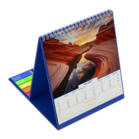 Calendar de birou vertical,notite,Peisaje,personalizat [17]