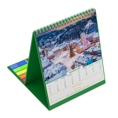 Calendar de birou vertical,notite,Romania Comori Nepretuite,personalizat [6]