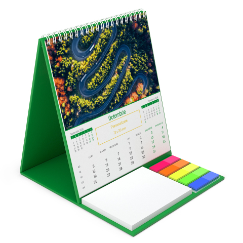 Calendar de birou vertical,notite,Romania Comori Nepretuite,personalizat [3]