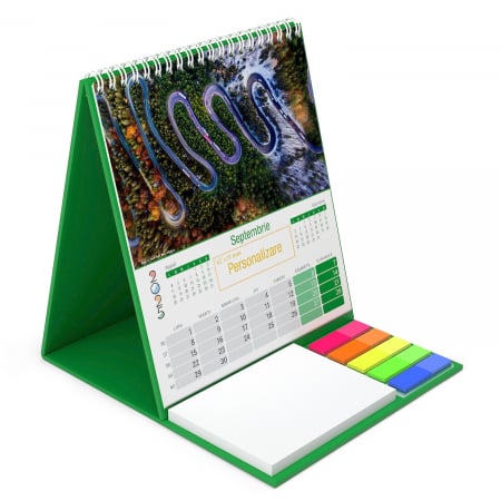 Calendare personalizate - Calendar de birou vertical,notite,Romania Comori Nepretuite,personalizat