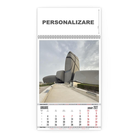 Calendar de perete Arhitectura Moderna, CD [1]