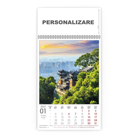 Calendar de perete China, CD [1]