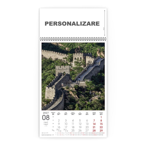 Calendar de perete China, CD [8]