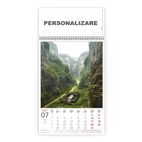 Calendar de perete China, CD [7]