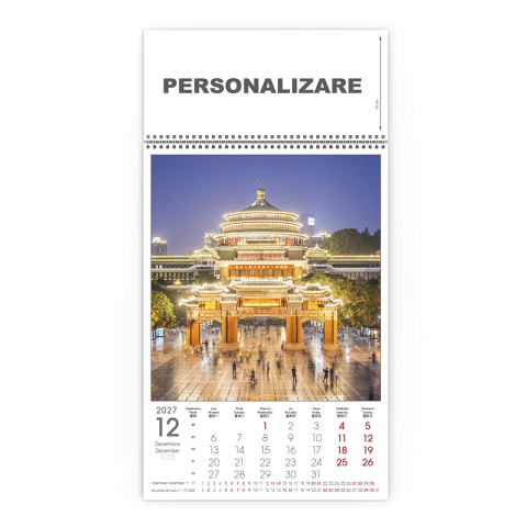 Calendar de perete China, CD [12]
