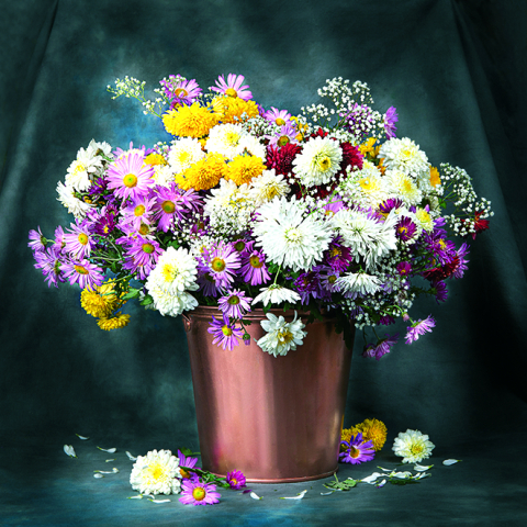 Calendar de perete Bouquets, CT [11]