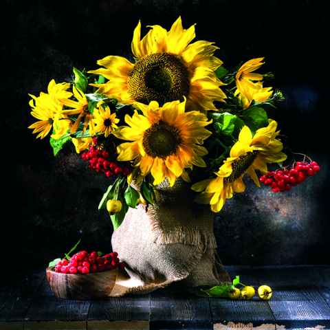 Calendar de perete Bouquets, CT [8]
