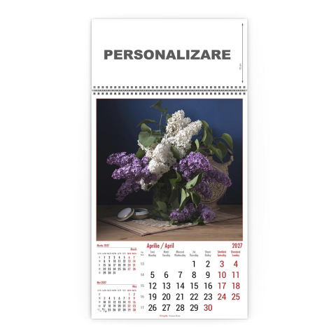 Calendar de perete Buchete, CD [4]