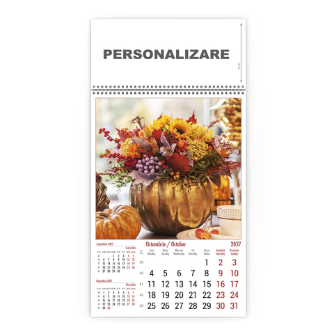 Calendar de perete Buchete, CD [9]