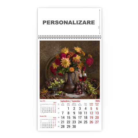Calendar de perete Buchete, CD [9]