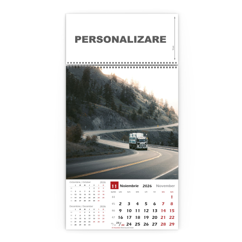 Calendar de perete Camioane, CD [11]