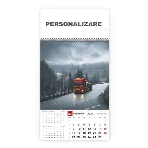 Calendar de perete Camioane, CD [2]