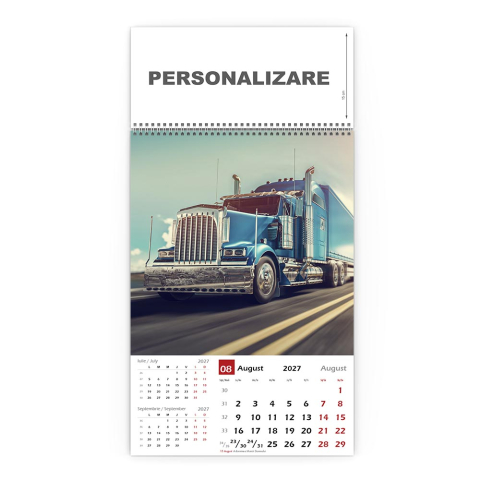 Calendar de perete Camioane, CD [8]