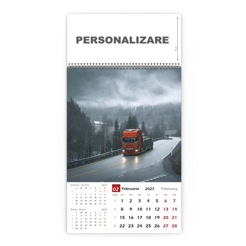 Calendar de perete Camioane, CD [2]