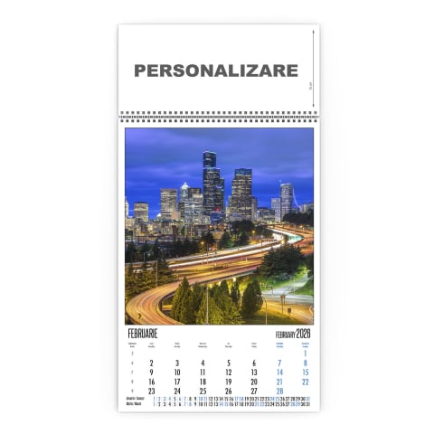 Calendar de perete City Lights, CD [2]