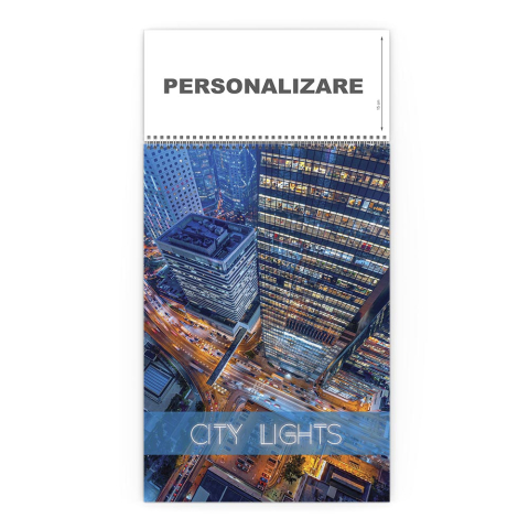 Calendare de perete - Calendar de perete City Lights, CD