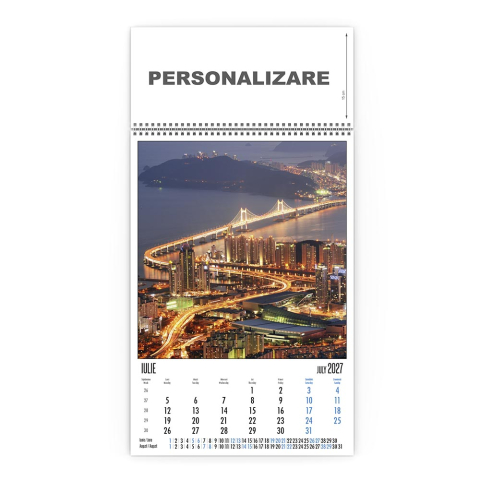 Calendar de perete City Lights, CD [7]