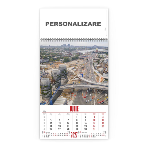 Calendar de perete Constructii, CD [7]