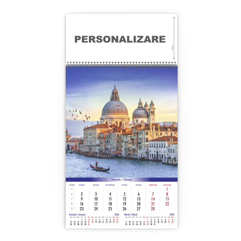 Calendar de perete Europa, CD [2]