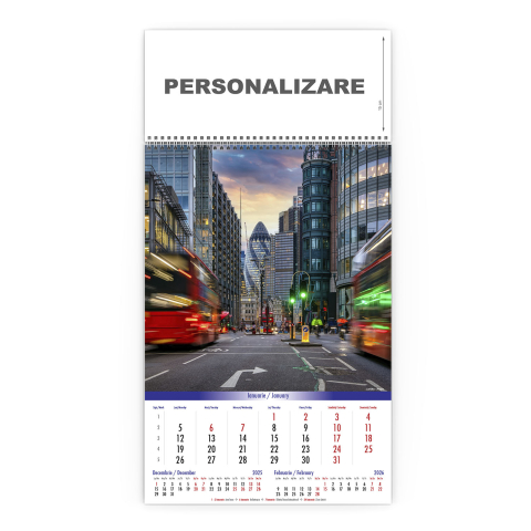 Calendar de perete Europa, CD [1]