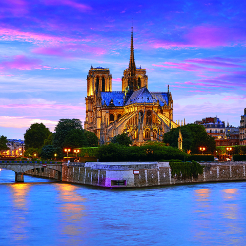 Calendar de perete Europe by Night, CT [4]