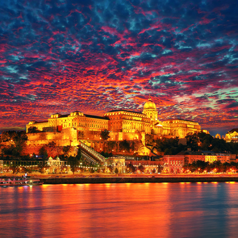 Calendar de perete Europe by Night, CT [11]