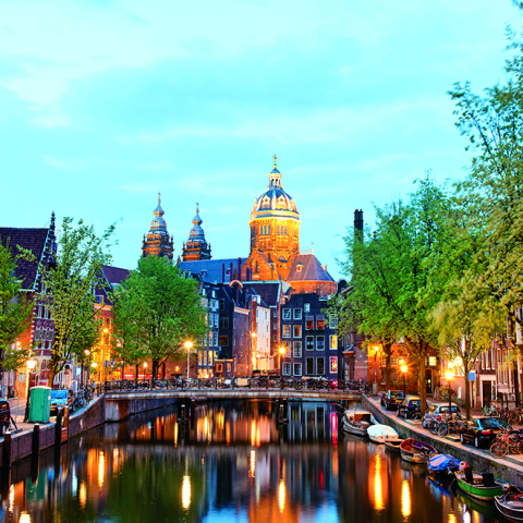 Calendar de perete Europe by Night, CT [3]