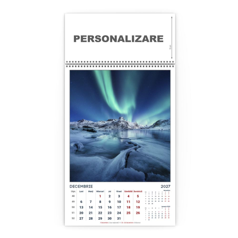 Calendar de perete Munti, CD [12]