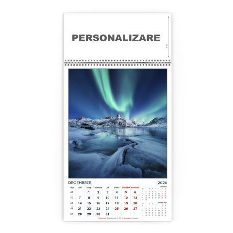 Calendar de perete Munti, CD [12]