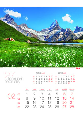 Calendar de perete Peisaje, CA [1]