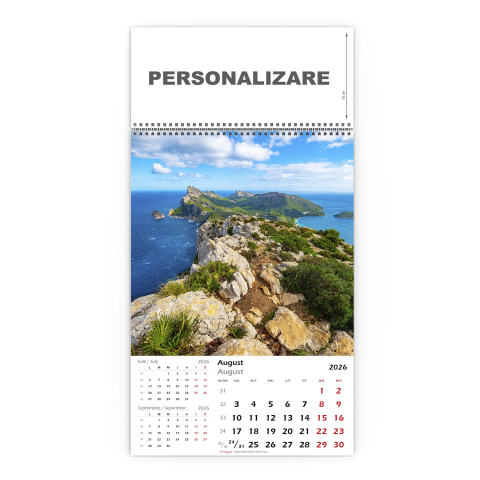 Calendar de perete Peisaje, CD [8]