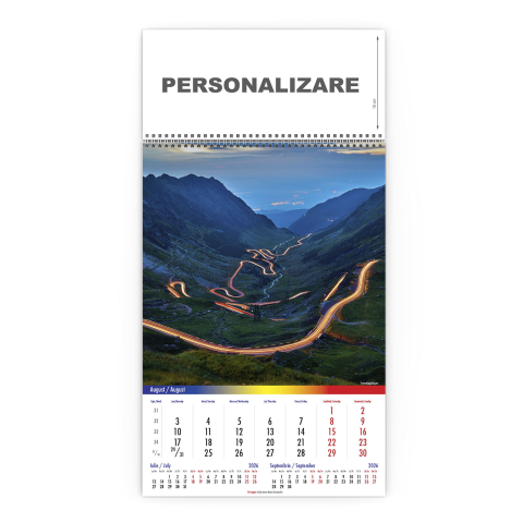 Calendar de perete Romania Comori Nepretuite, CD [8]