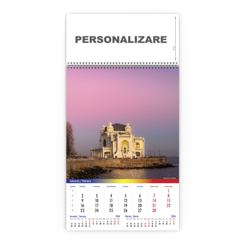 Calendar de perete Romania Comori Nepretuite, CD [2]