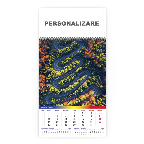 Calendar de perete Romania Comori Nepretuite, CD [10]