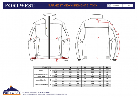 Jacheta de lucru PW3  - T603 - Portwest [1]